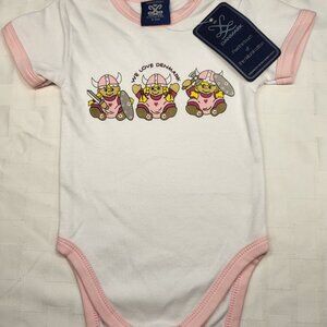 We Love Denmark - Baby Onesie - NWT